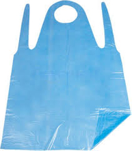 Kitchen Sink Blue Disposable PE Apron