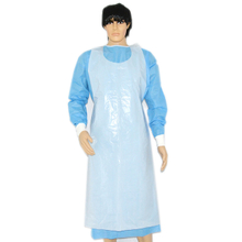 White Disposable Medical Polyethylene Aprons