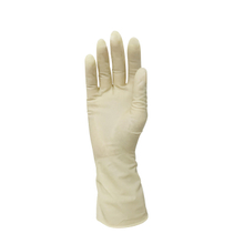 Milky White Sterile Non Powdered Latex Surgical Gloves