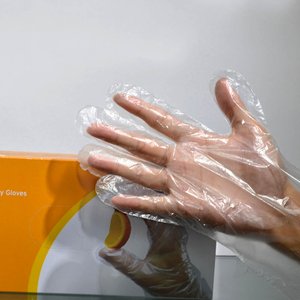 Universal Safe Clear Polyethylene Disposable Gloves for Food