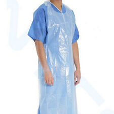 XXL White Disposable PE Aprons