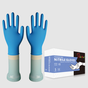 PideMed Powder Free Disposable Nitrile Gloves (Blue)