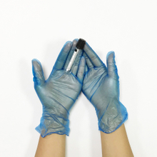Medical Vinyl Gloves - 6 Mil, Blue, Powder Free