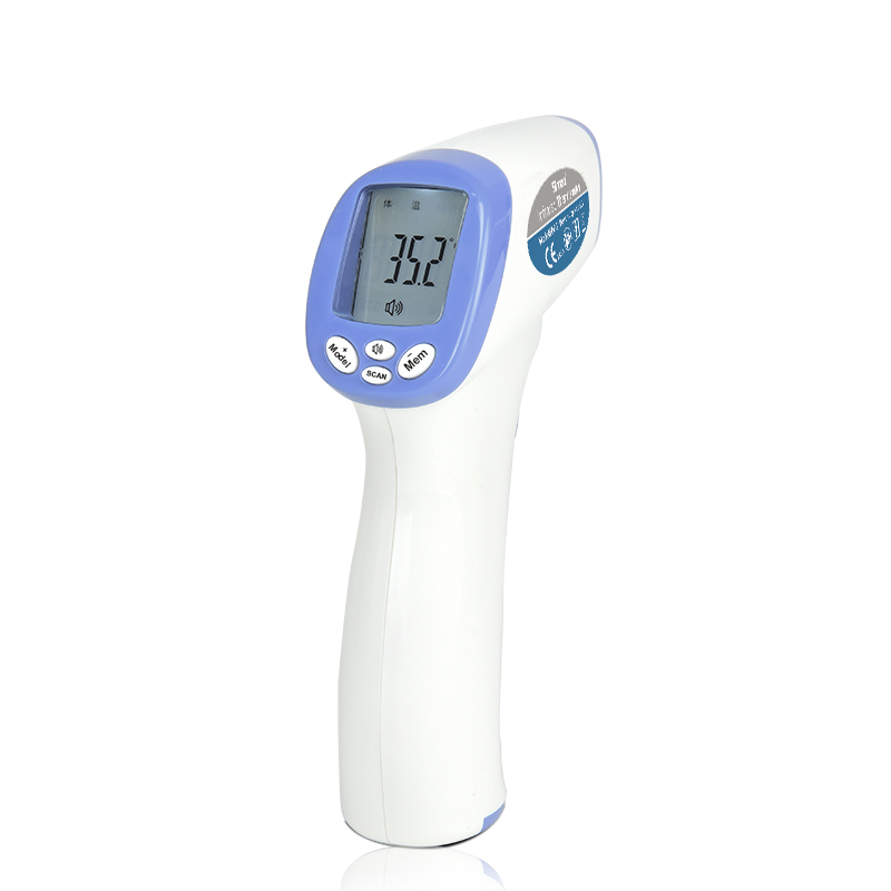 Auto Scanning Intelligent Forehead Body Infrared Thermometer with Voice Broadcast
